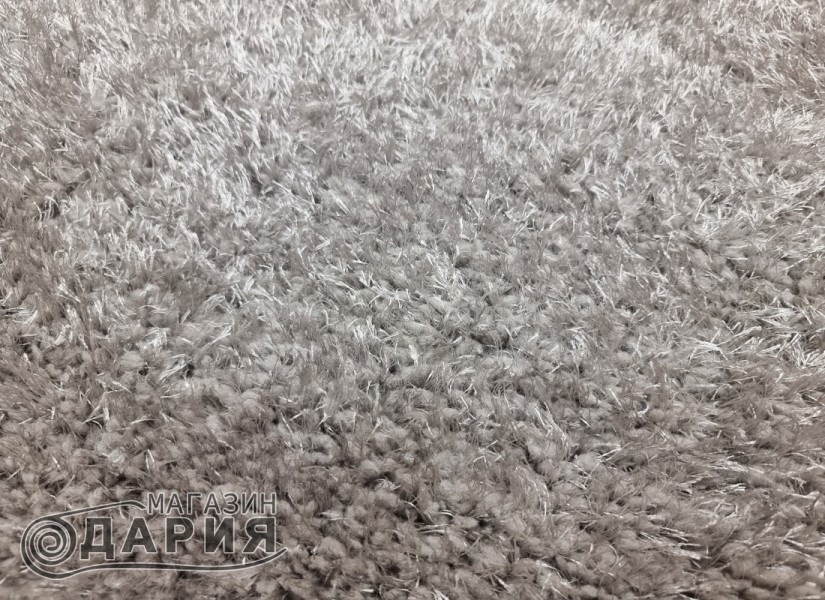 Тъкан килим 3D SHAGGY GRANDE grey КРЪГ